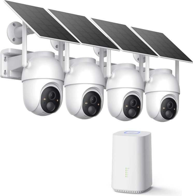 ELYSOO Solar Security Cameras Wireless Outdoor ELYSOO Solar Security Cameras Wireless Outdoor