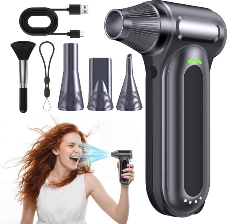FAOGO Compressed Electric Air Duster