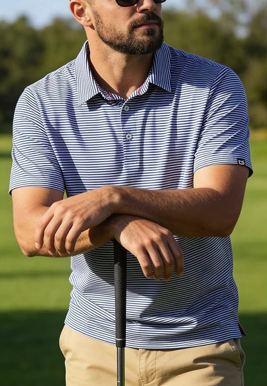 G Gradual Men's Golf Shirt Dry Fit Performance Polo Shirts