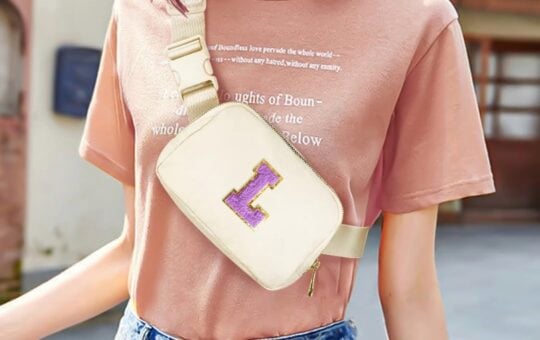 Gitus Belt Bag Fanny Pack Crossbody Initial Bag