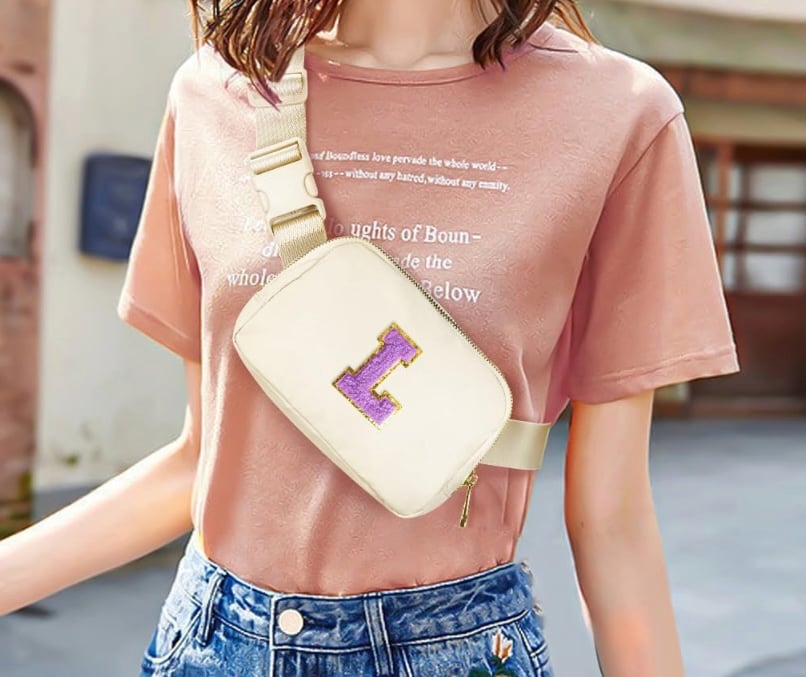 Gitus Belt Bag Fanny Pack Crossbody Initial Bag