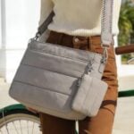Gitus Puffer Hobo Crossbody Bag