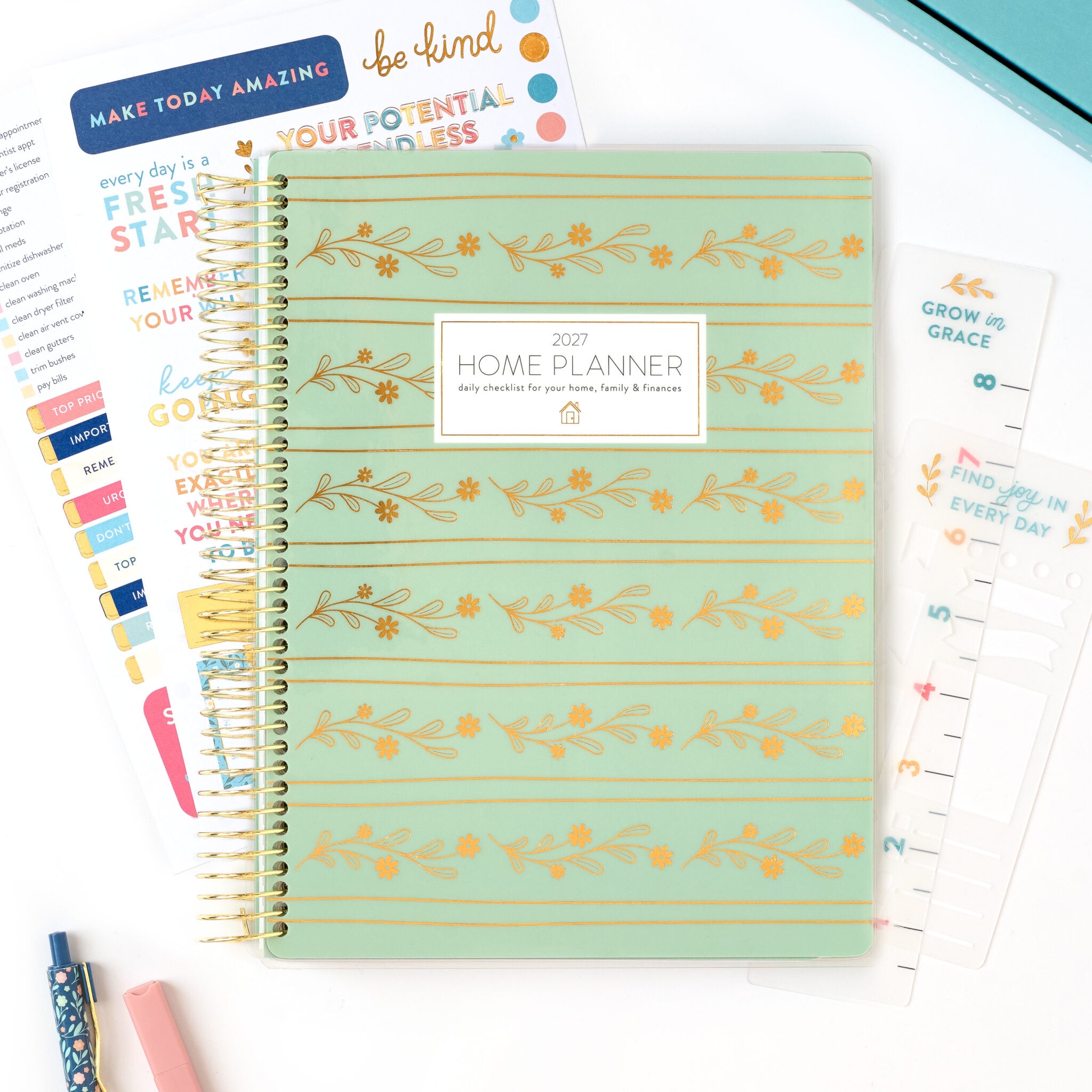 Home Planner 2027 COVR 003 - GREEN LEAF