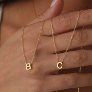 Initial Necklace 2