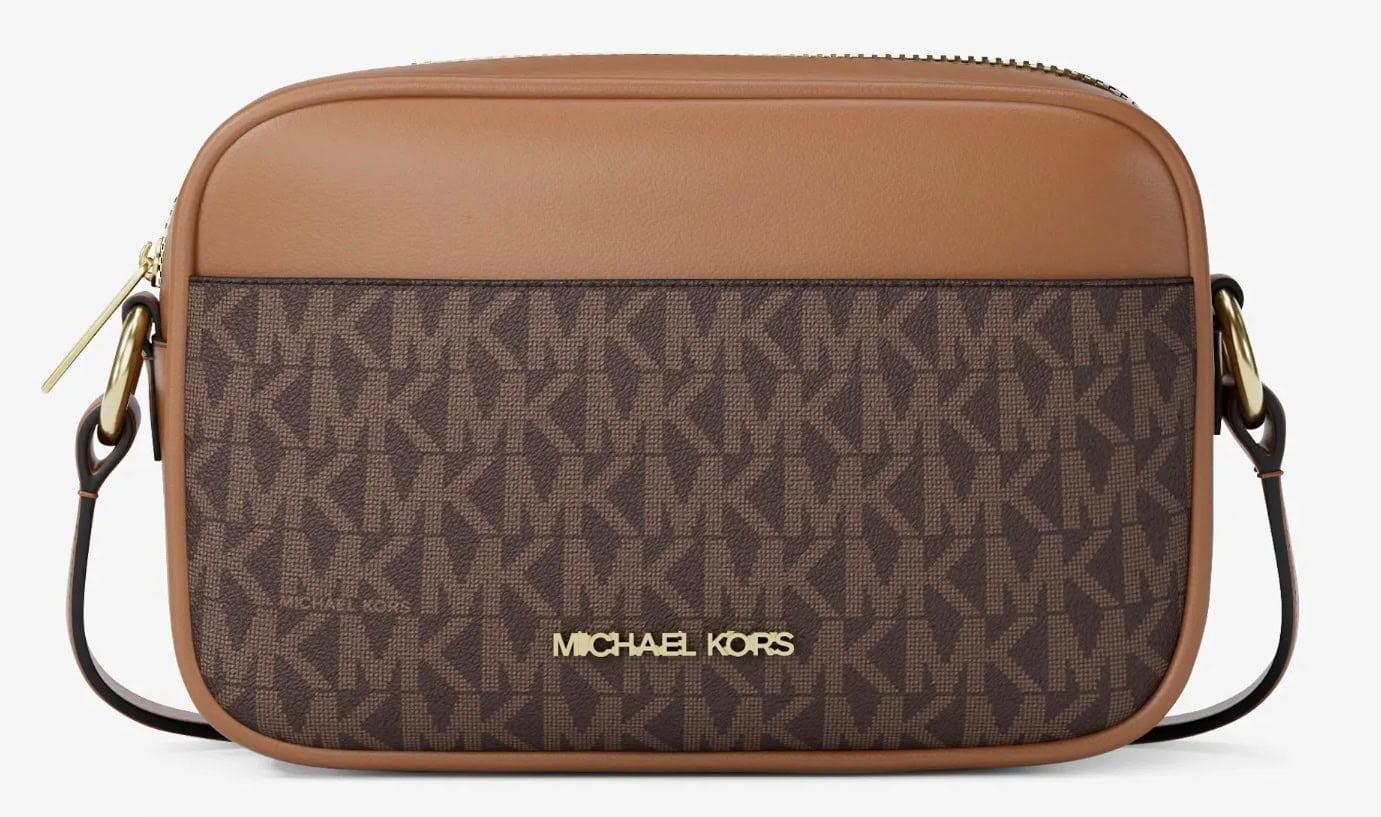 Jet Set Small Signature Logo Camera Crossbody Bag Michael Kors Jet Set Small Signature Logo Camera Crossbody Bag Michael Kors