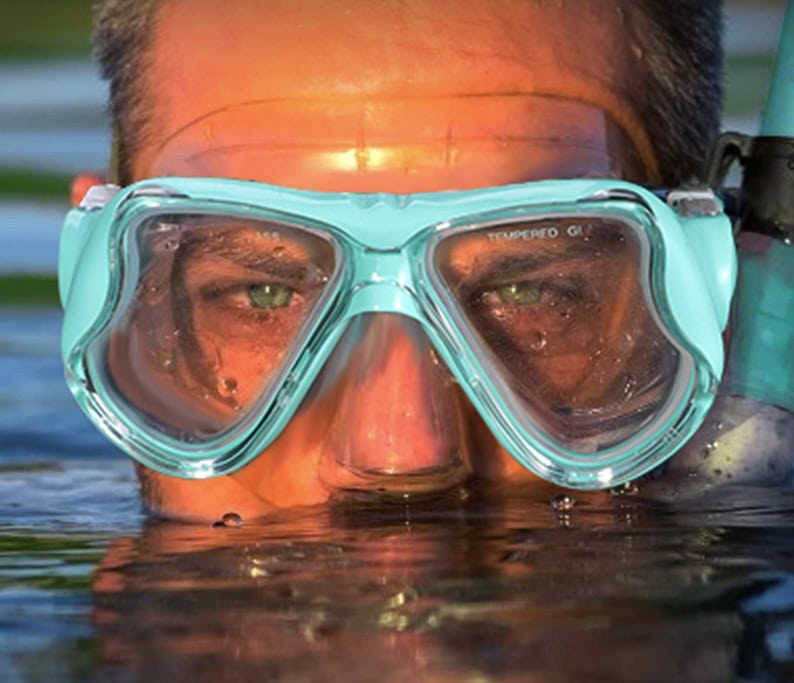 Keary Swimming Goggles Snorkel Diving Mask