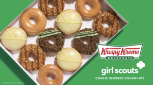 Krispy Kreme Girl Scout Doughtnuts