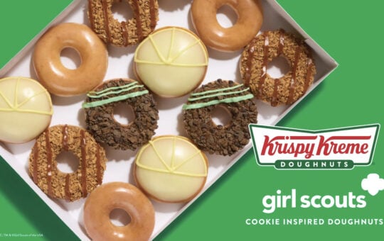 Krispy Kreme Girl Scout Doughtnuts