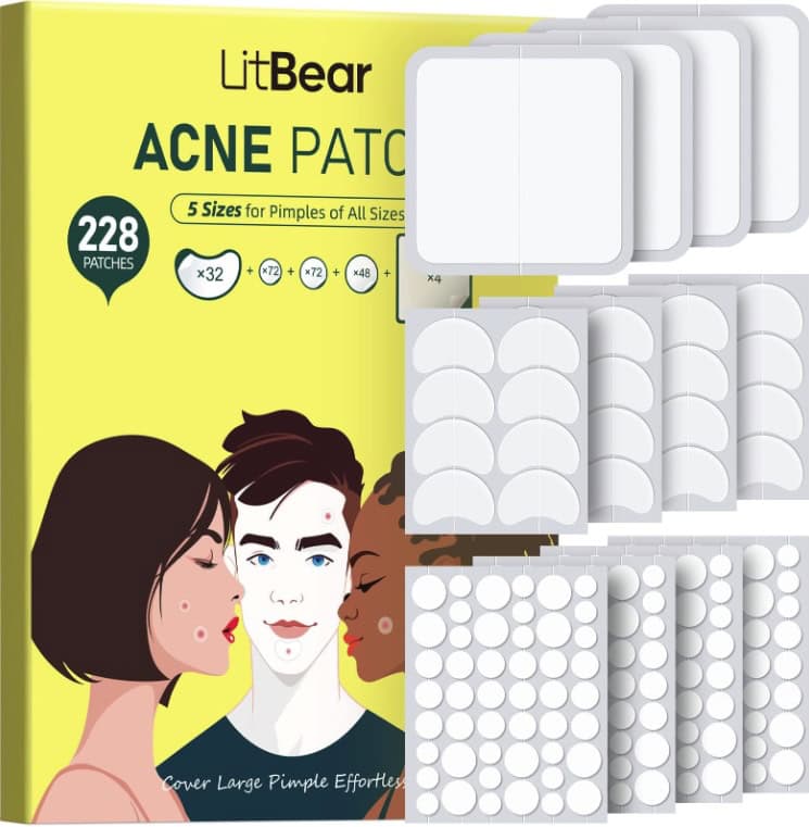 LitBear Pimple Patches Acne