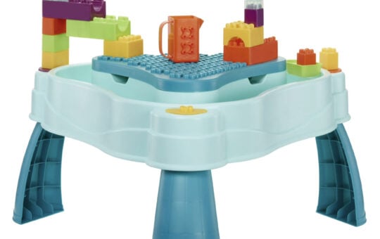 Little Tikes Build & Splash Water Table with 25 Piece Accessories