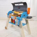 Melissa & Doug Deluxe Wooden Barbecue Grill