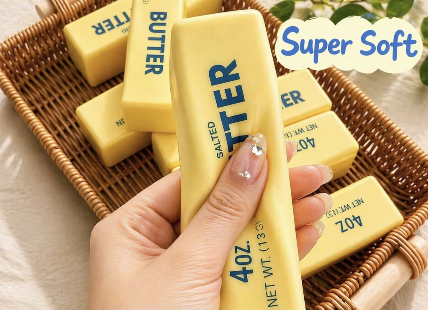 Midou Slow Rising Dumpling Squishy Butter Squeeze Toy