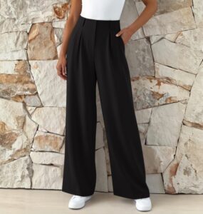 NIMIN High Waisted Wide Leg Dress Pants