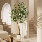 NOVAROOT Faux Olive Tree