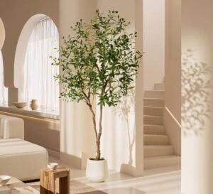 NOVAROOT Faux Olive Tree