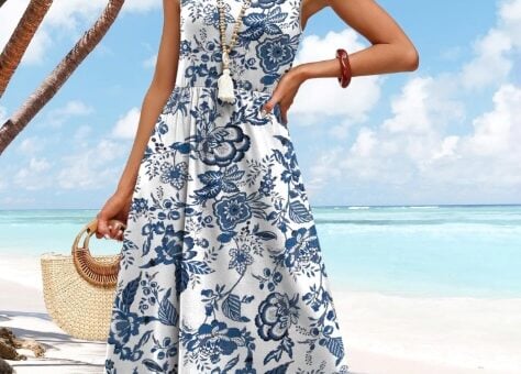 OFEEFAN Summer Dresses