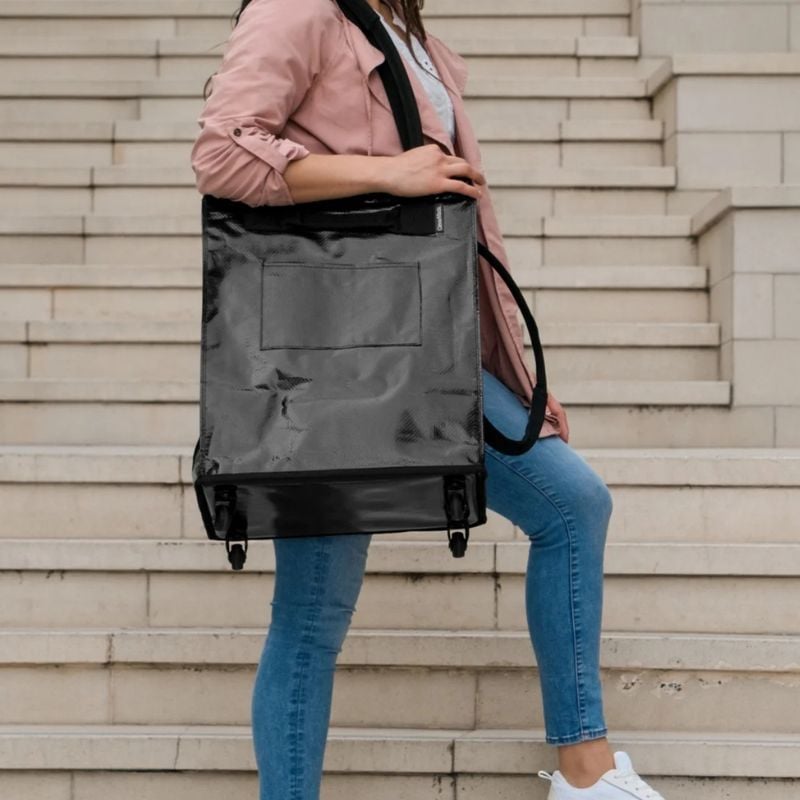 Rolling Tote Bag (2) Rolling Tote Bag