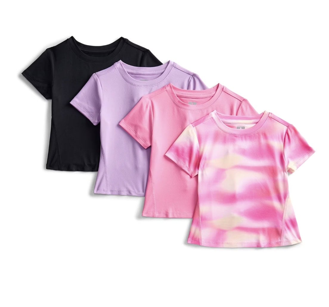 Russell Athletic Girls Performance Short Sleeve T Shirts, 4 Pack, Sizes 4 18 Russell Athletic Girls Performance Short Sleeve T Shirts, 4 Pack, Sizes 4 18