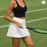 SANTINY Tennis Skirt Skort