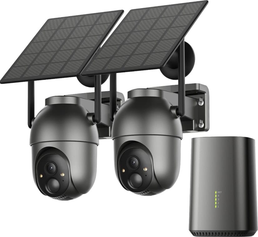 SEHMUA Solar Security Cameras Wireless Outdoor