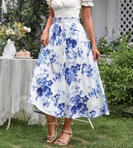 Scarlet Darkness Maxi Skirt