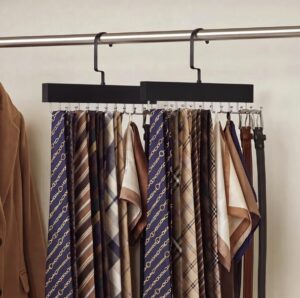 StorageWorks Tie and Belt Hanger Closet