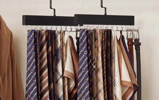 StorageWorks Tie and Belt Hanger Closet