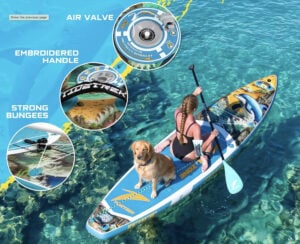 TIDETREK Paddle Board