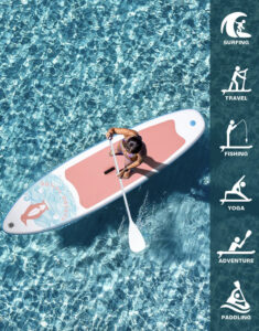 Tuxedo Sailor Paddle Board