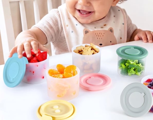 URMYWO Silicone Baby Food Containers