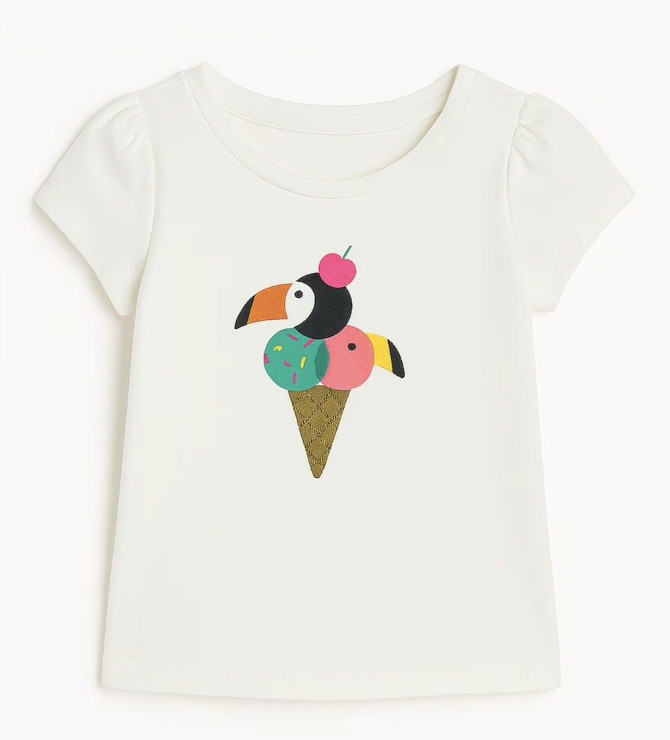 Wonder Nation Toddler Girls Graphic Tee with Short Sleeves, Sizes 18M–5T Wonder Nation Toddler Girls Graphic Tee with Short Sleeves, Sizes 18M–5T