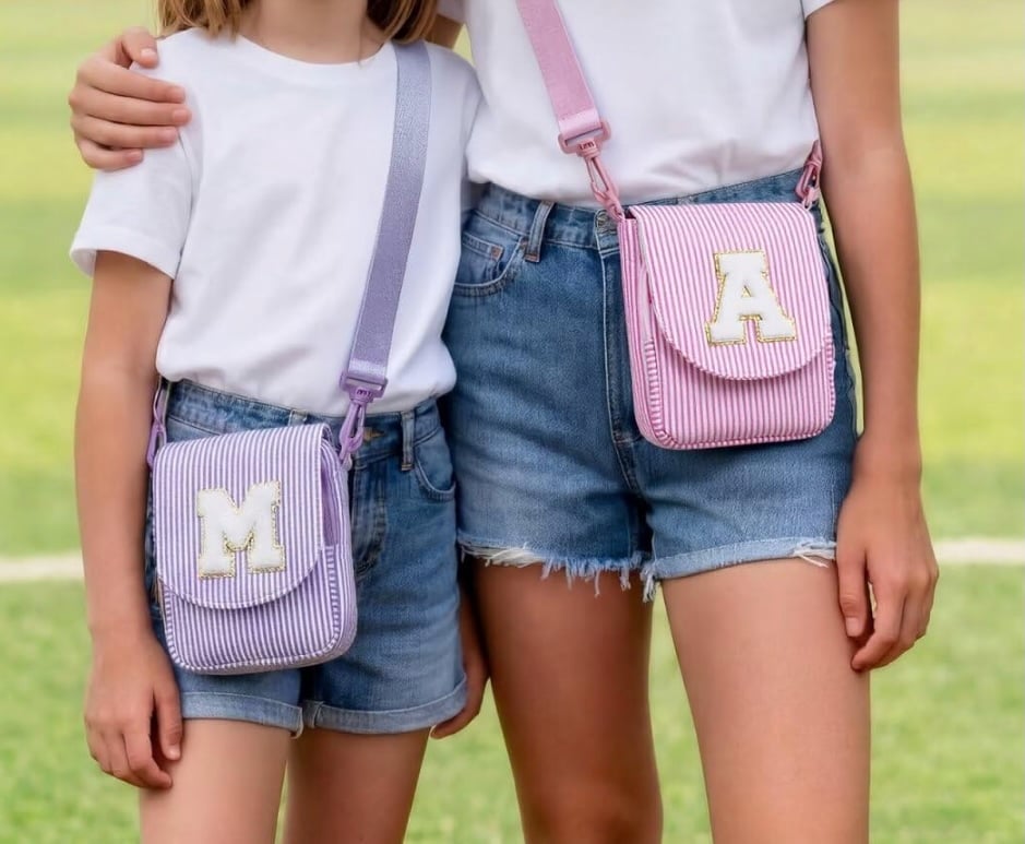 YOOLIFE Initial Crossbody Bag