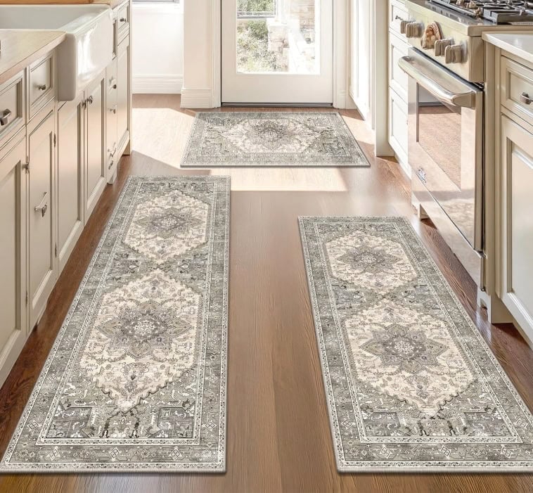 Yamaziot Boho Washable Kitchen Rugs Yamaziot Boho Washable Kitchen Rugs