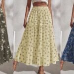 Zeagoo Womens Maxi Skirt