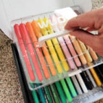 acrylic marker stack
