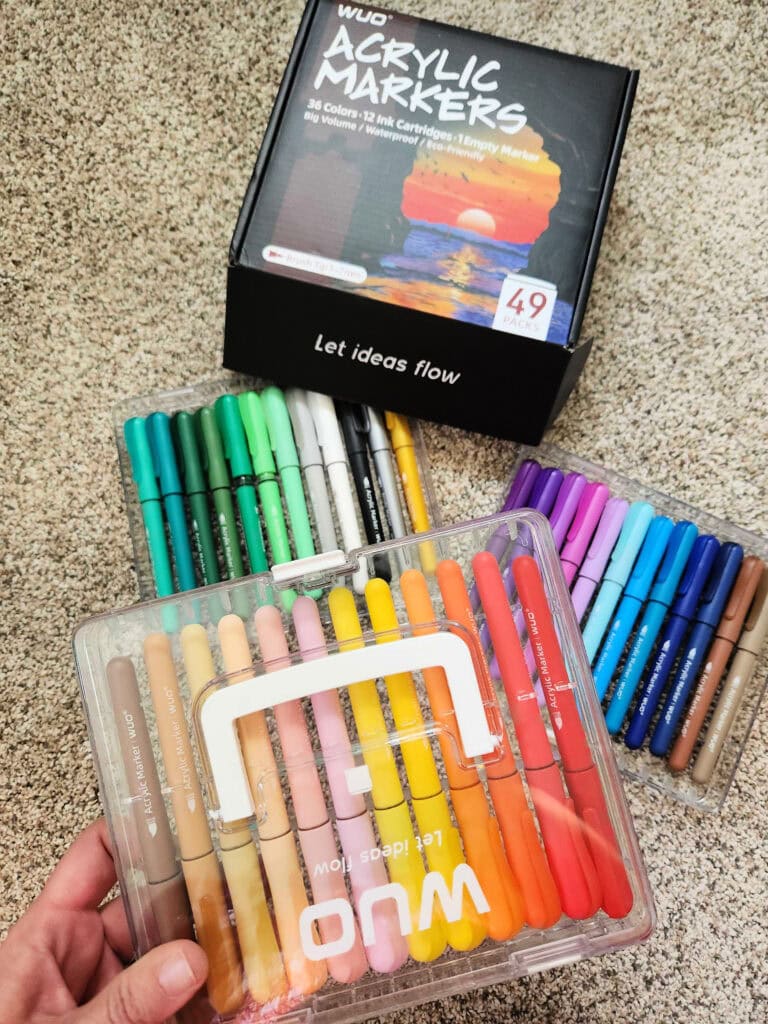 acrylic paint markers