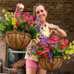 artificial hanging baskets