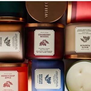 bath body works fall candles