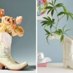 boot vase dupe