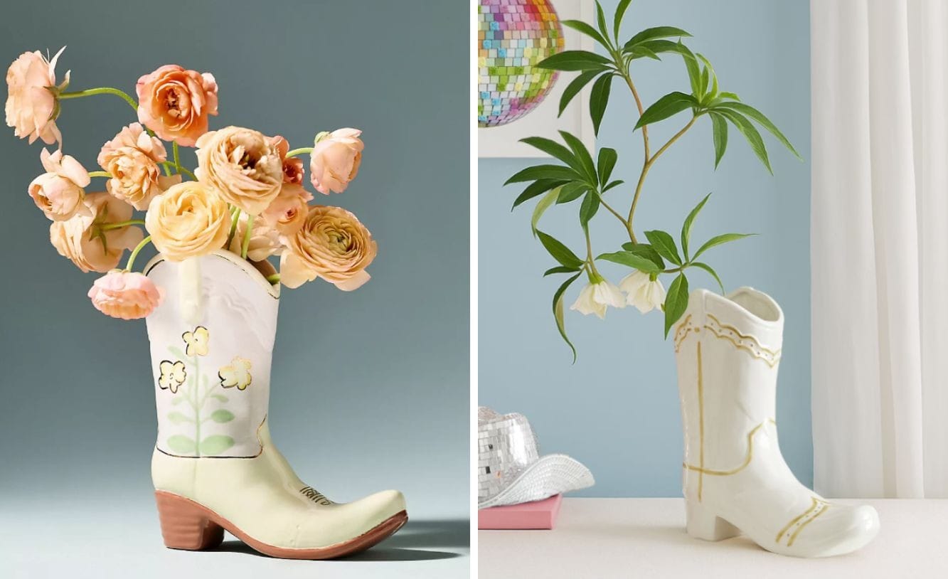 boot vase dupe boot vase dupe
