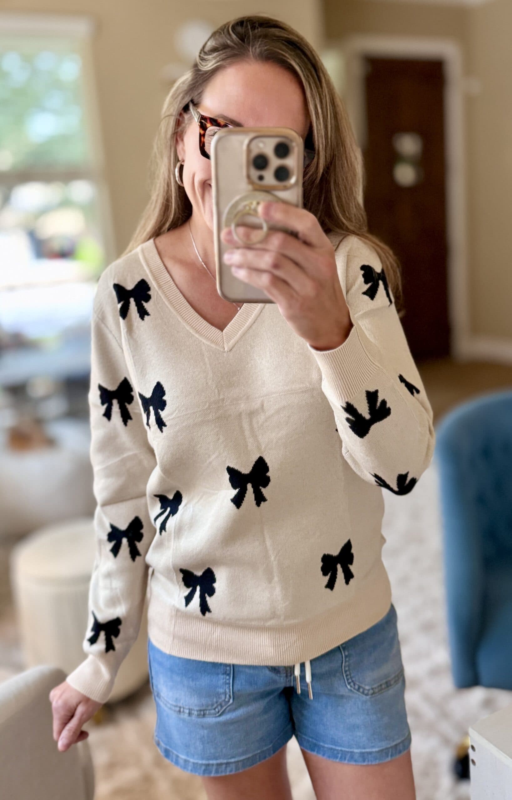 bow sweater bow sweater