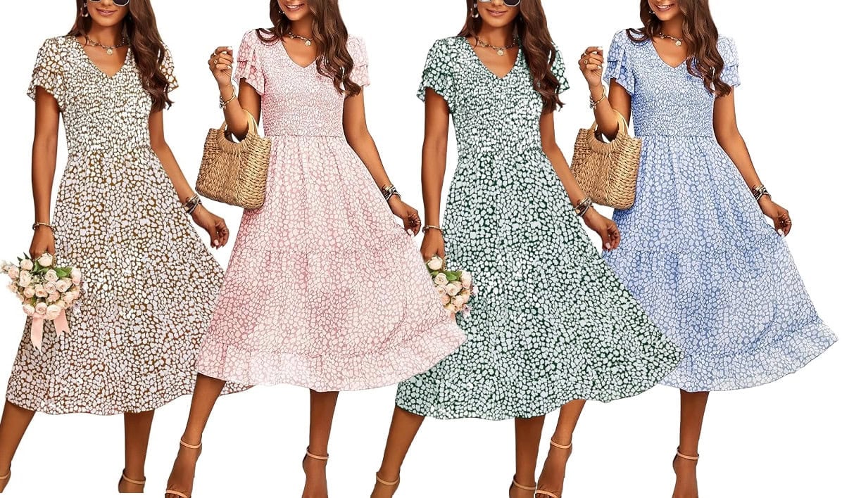btfbm floral blob dresses