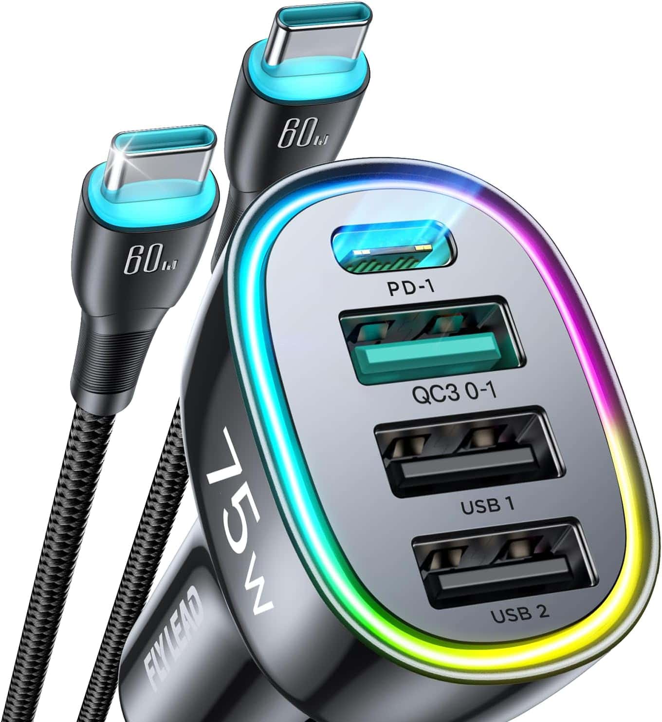charger with cables charger with cables