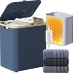 cocozywarm Towel Warmer & Laundry Basket