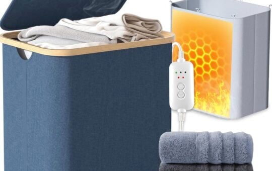 cocozywarm Towel Warmer & Laundry Basket