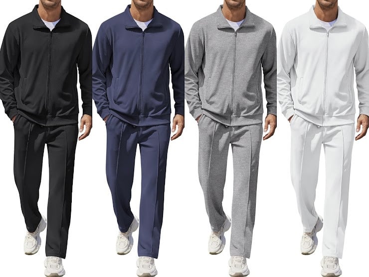coofandy men tracksuit