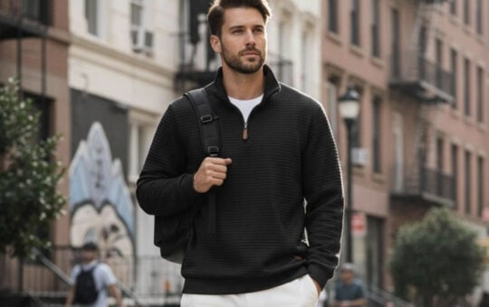 coofandy quarter zip
