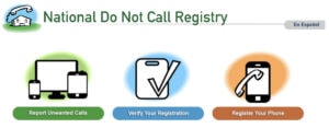 do not call registry