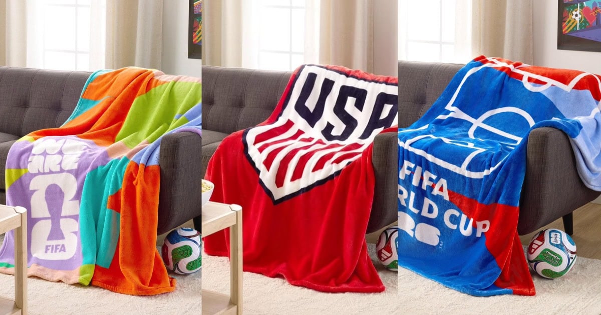 fifa blankets sam's club