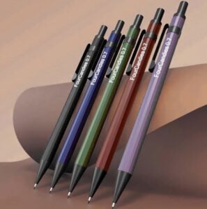 four candies mechanical pencil set metal 19 ct pack